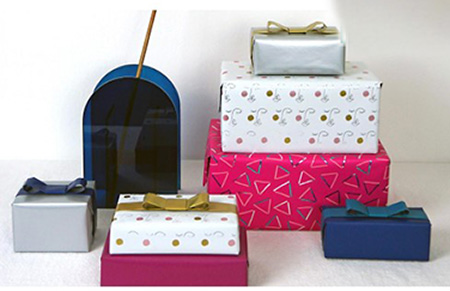 Counter Gift Wrap Rolls Metallic Brown - 500mm x 100m 74gsm - 1x Roll Per Pack